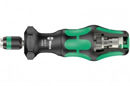 Wera 826 T Kraftform Turbo Bits Handholder with Rapidaptor Quick-release Chuck, 1/4\" x 146 mm, 05057480001 £71.99